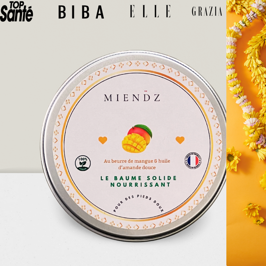 Le  Baume Solide N°1 contre les Pieds Secs et talons rugueux