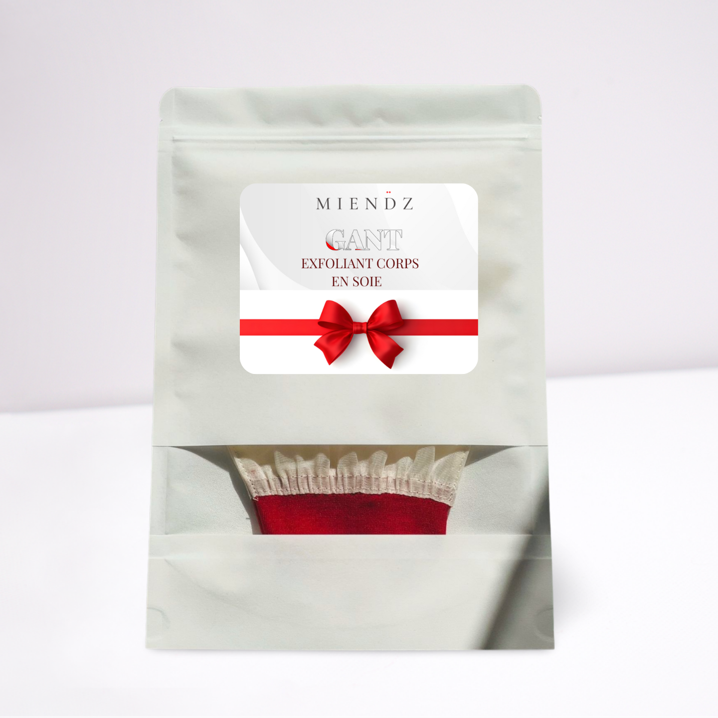 Gant exfoliant en soie – Soin corporel doux et efficace