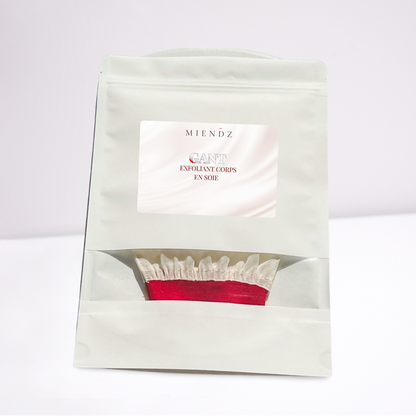 Gant exfoliant en soie – Soin corporel doux et efficace